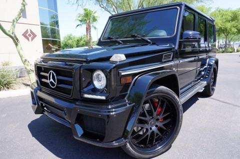 2013 Mercedes Benz G Class G63 AMG WIDE BODY G Class 63 Wagon 1 OF A KIND for sale