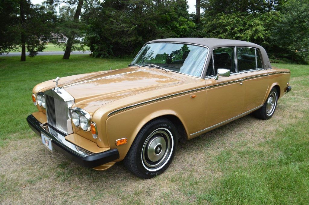 Honey Gold 1979 Rolls Royce Silver Shadow Wraith II