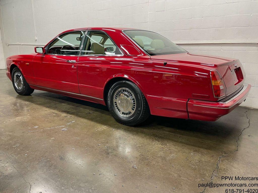 1994 Bentley Continental R 60,817 Miles Red Coupe 6.75L Turbocharged V8 automat