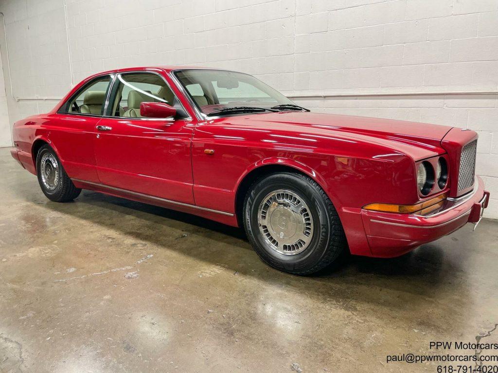 1994 Bentley Continental R 60,817 Miles Red Coupe 6.75L Turbocharged V8 automat