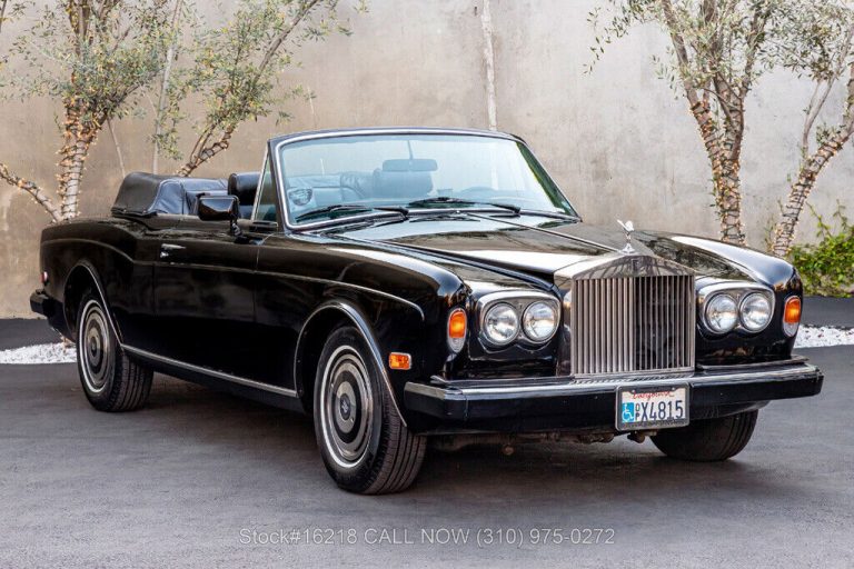 1989 Rolls-Royce Corniche II Convertible For Sale