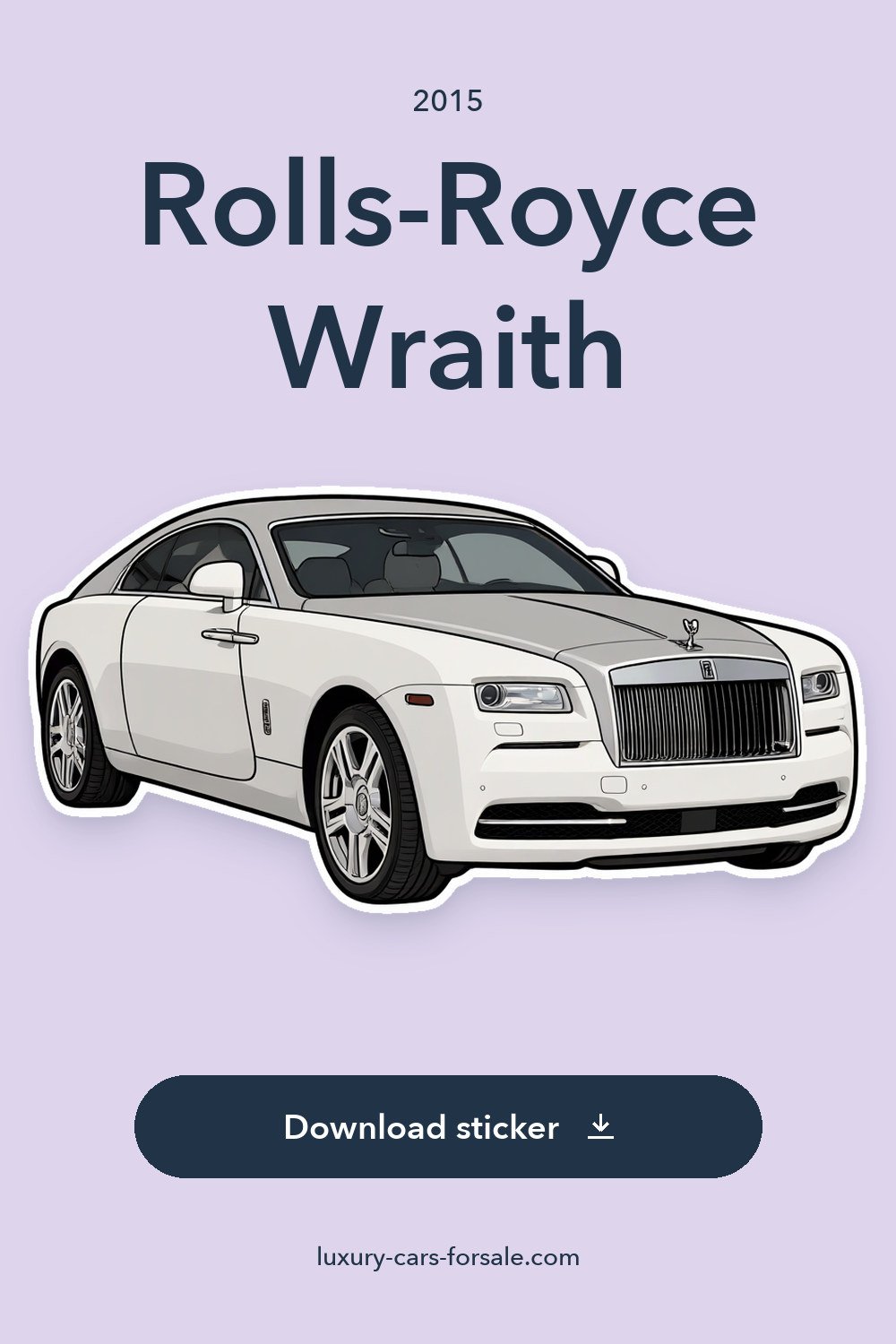 2015 Rolls-Royce Wraith sticker preview